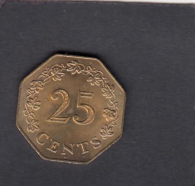 Beschrijving: 25 Cent SHIP